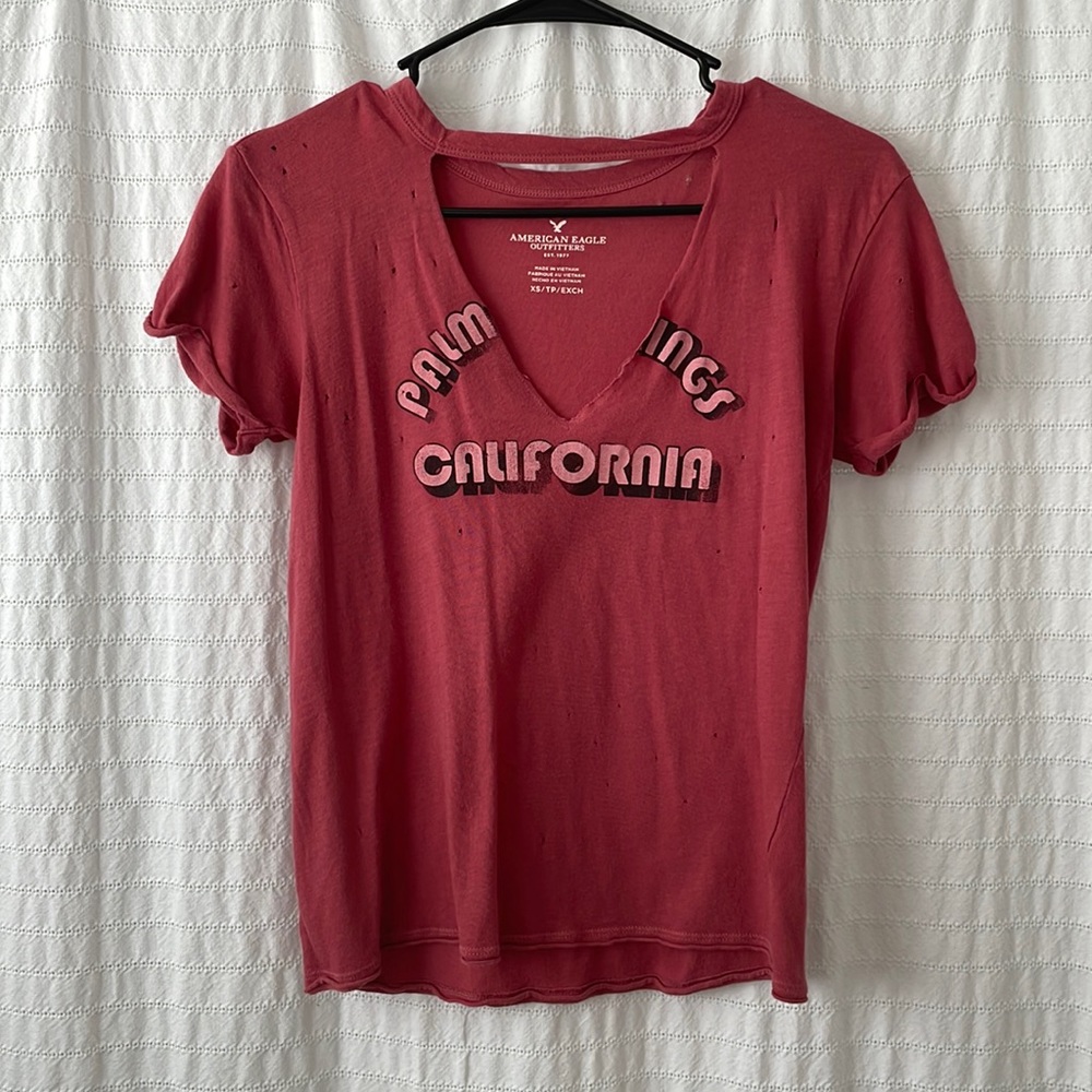 American Eagle Distressed Tee